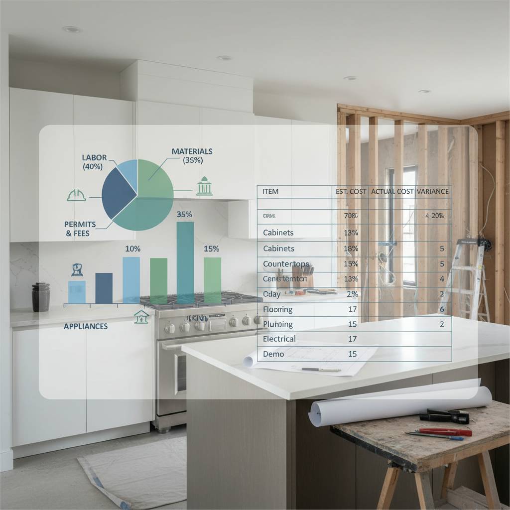 Case study: a typical kitchen renovation and how the numbers add up
