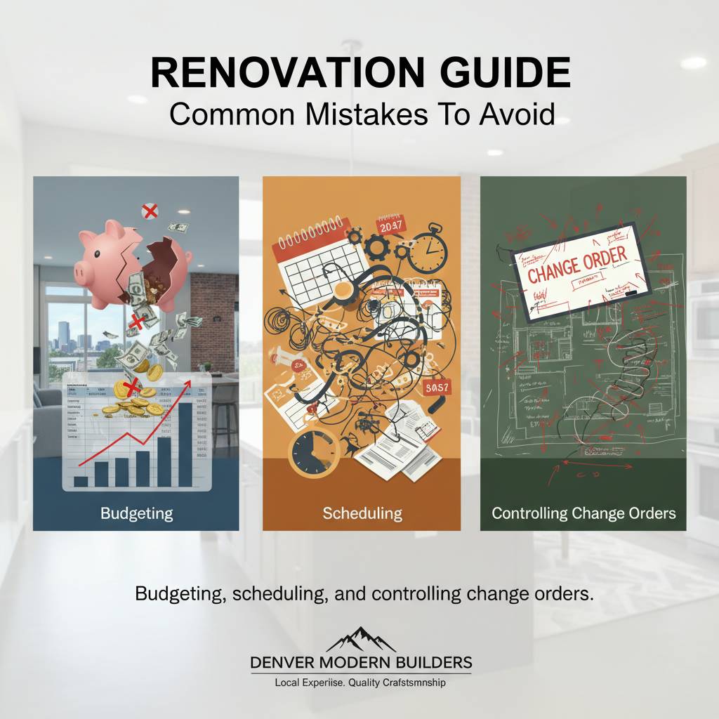 Budgeting, scheduling, and controlling change orders