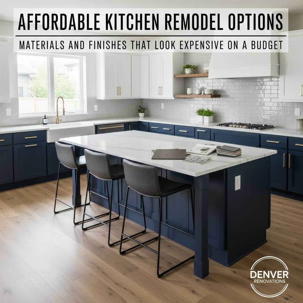 Materials and finishes that look expensive on a budget