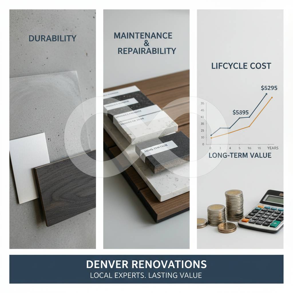 Maintenance, repairability, and lifecycle cost examples