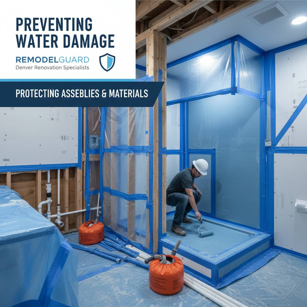 Protecting assemblies and sensitive materials